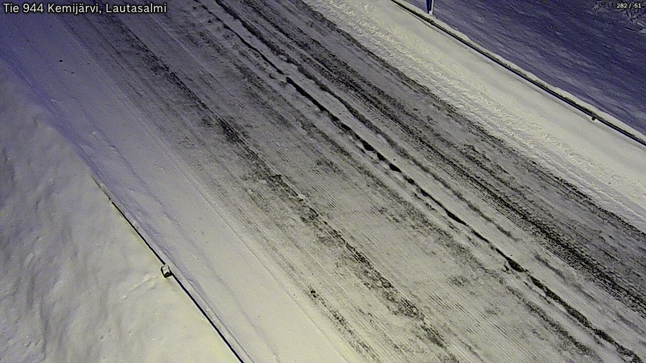 Kelikamerat Kuva Tie 944 Kemijärvi, Lautasalmi, Kemijärvi, Lappi