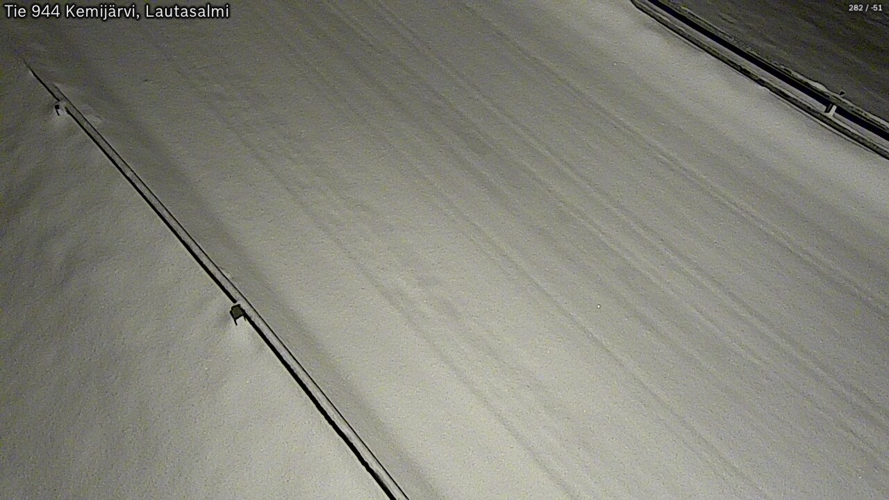 Weather Camera Image Road 944 Kemijärvi, Lautasalmi, Kemijärvi, Lappi