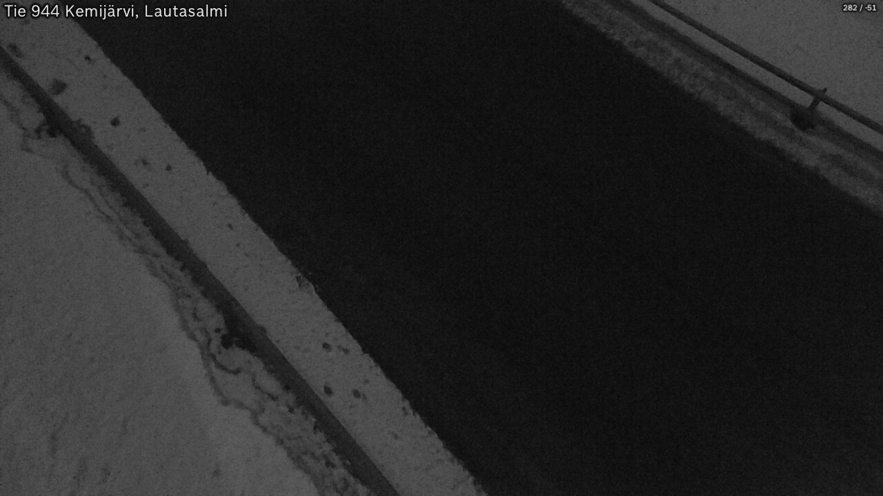 Kelikamerat Kuva Tie 944 Kemijärvi, Lautasalmi, Kemijärvi, Lappi