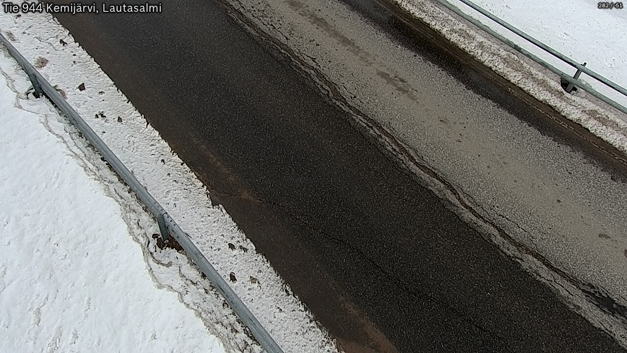 Weather Camera Image Road 944 Kemijärvi, Lautasalmi, Kemijärvi, Lappi