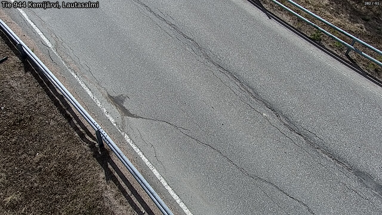 Weather Camera Image Väg 944 Kemijärvi, Lautasalmi, Kemijärvi, Lappi