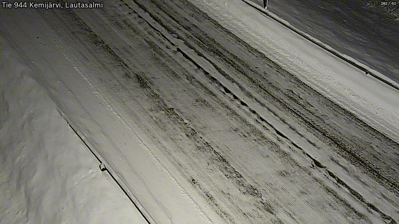 Kelikamerat Kuva Tie 944 Kemijärvi, Lautasalmi, Kemijärvi, Lappi
