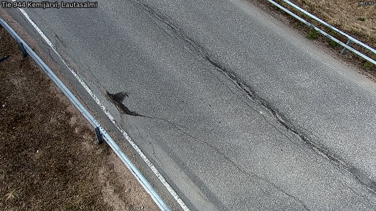 Weather Camera Image Väg 944 Kemijärvi, Lautasalmi, Kemijärvi, Lappi