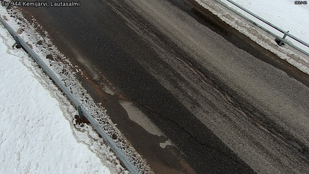 Weather Camera Image Road 944 Kemijärvi, Lautasalmi, Kemijärvi, Lappi