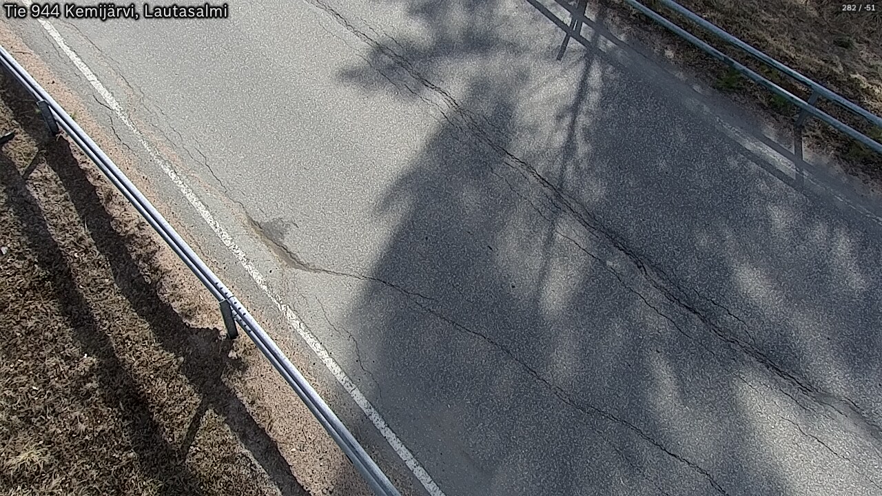 Weather Camera Image Väg 944 Kemijärvi, Lautasalmi, Kemijärvi, Lappi