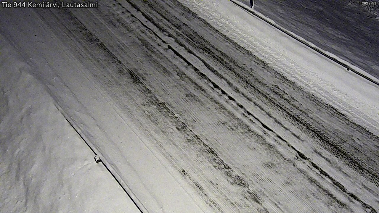 Kelikamerat Kuva Tie 944 Kemijärvi, Lautasalmi, Kemijärvi, Lappi