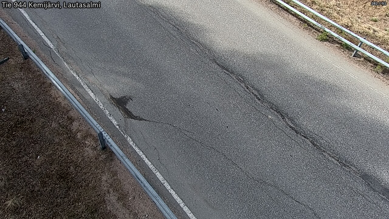 Weather Camera Image Väg 944 Kemijärvi, Lautasalmi, Kemijärvi, Lappi
