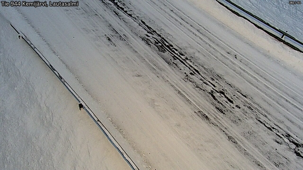 Weather Camera Image Road 944 Kemijärvi, Lautasalmi, Kemijärvi, Lappi