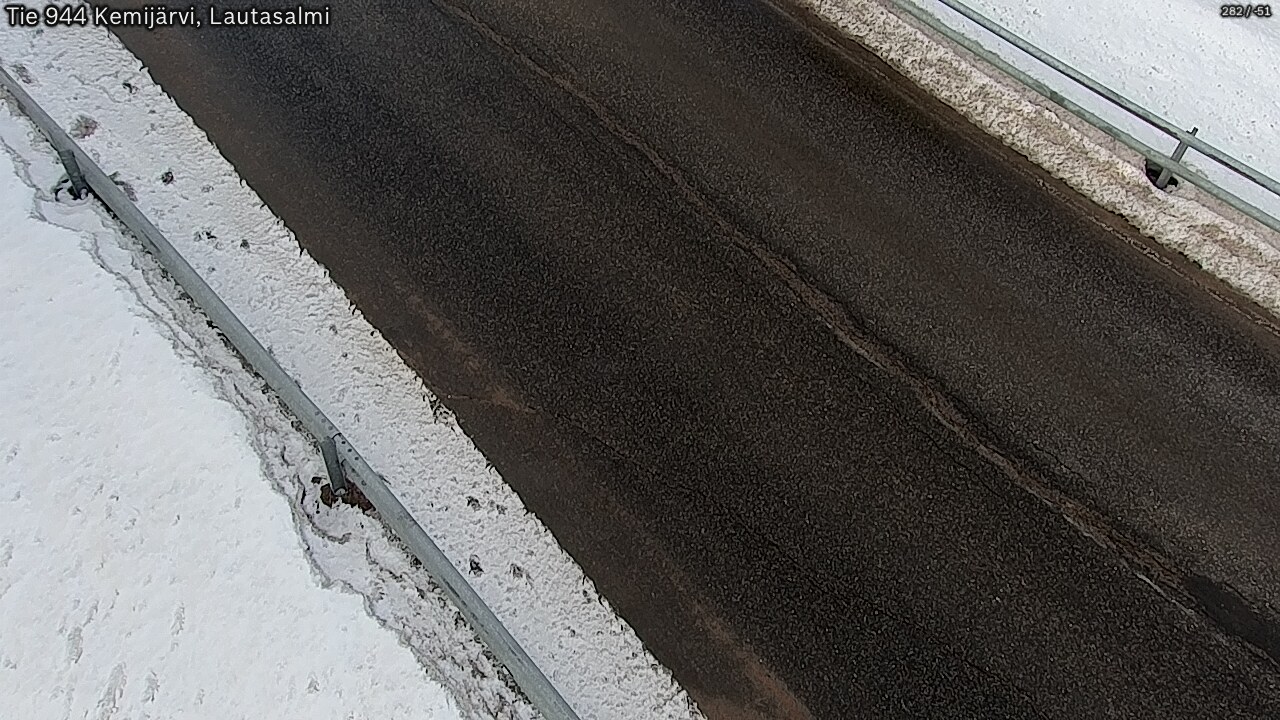 Weather Camera Image Road 944 Kemijärvi, Lautasalmi, Kemijärvi, Lappi