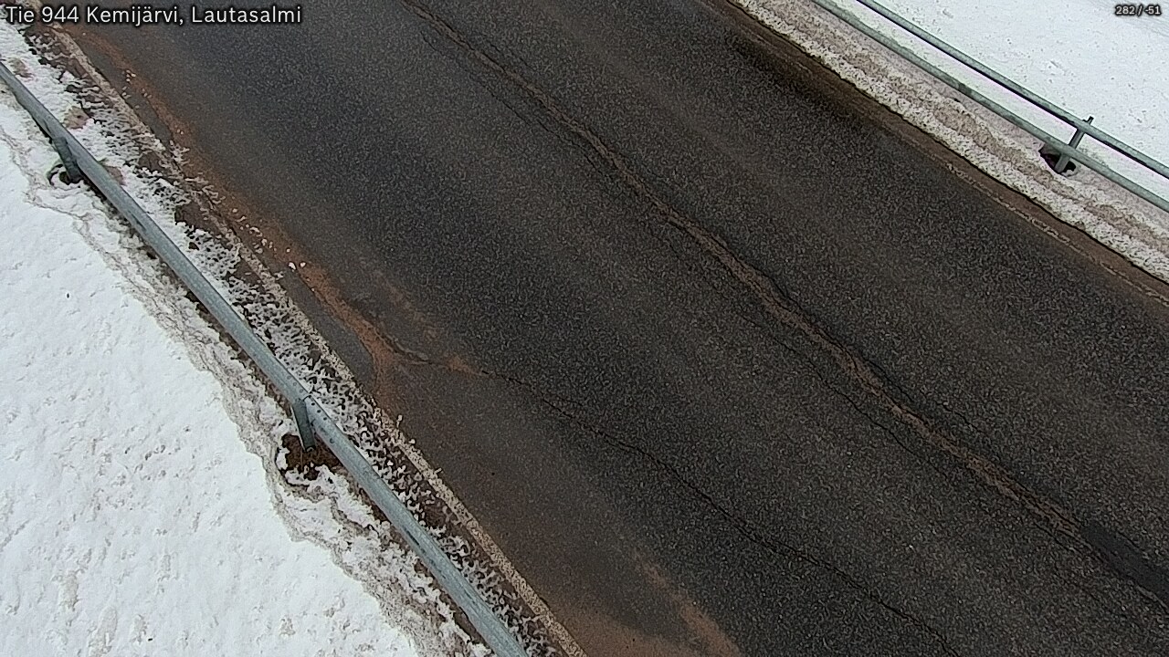 Weather Camera Image Väg 944 Kemijärvi, Lautasalmi, Kemijärvi, Lappi