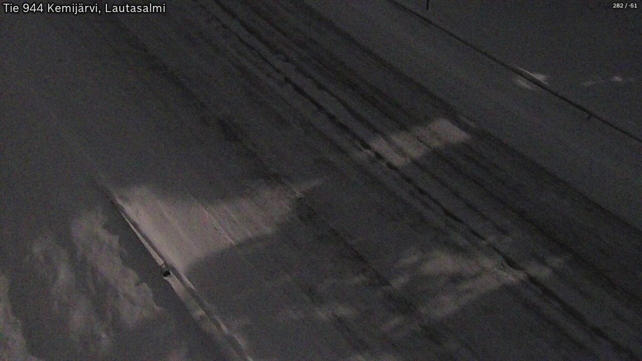 Kelikamerat Kuva Tie 944 Kemijärvi, Lautasalmi, Kemijärvi, Lappi