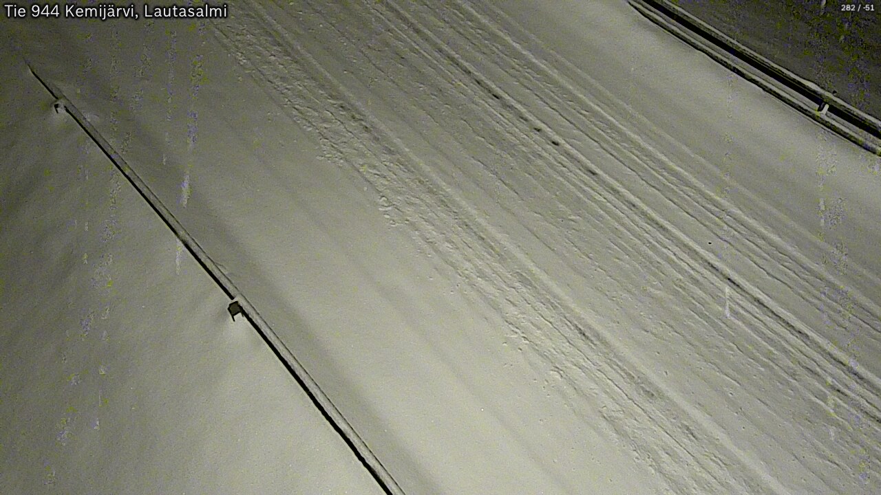 Weather Camera Image Road 944 Kemijärvi, Lautasalmi, Kemijärvi, Lappi