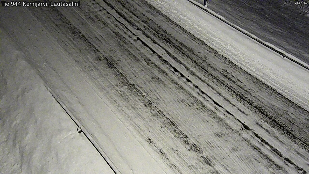 Kelikamerat Kuva Tie 944 Kemijärvi, Lautasalmi, Kemijärvi, Lappi