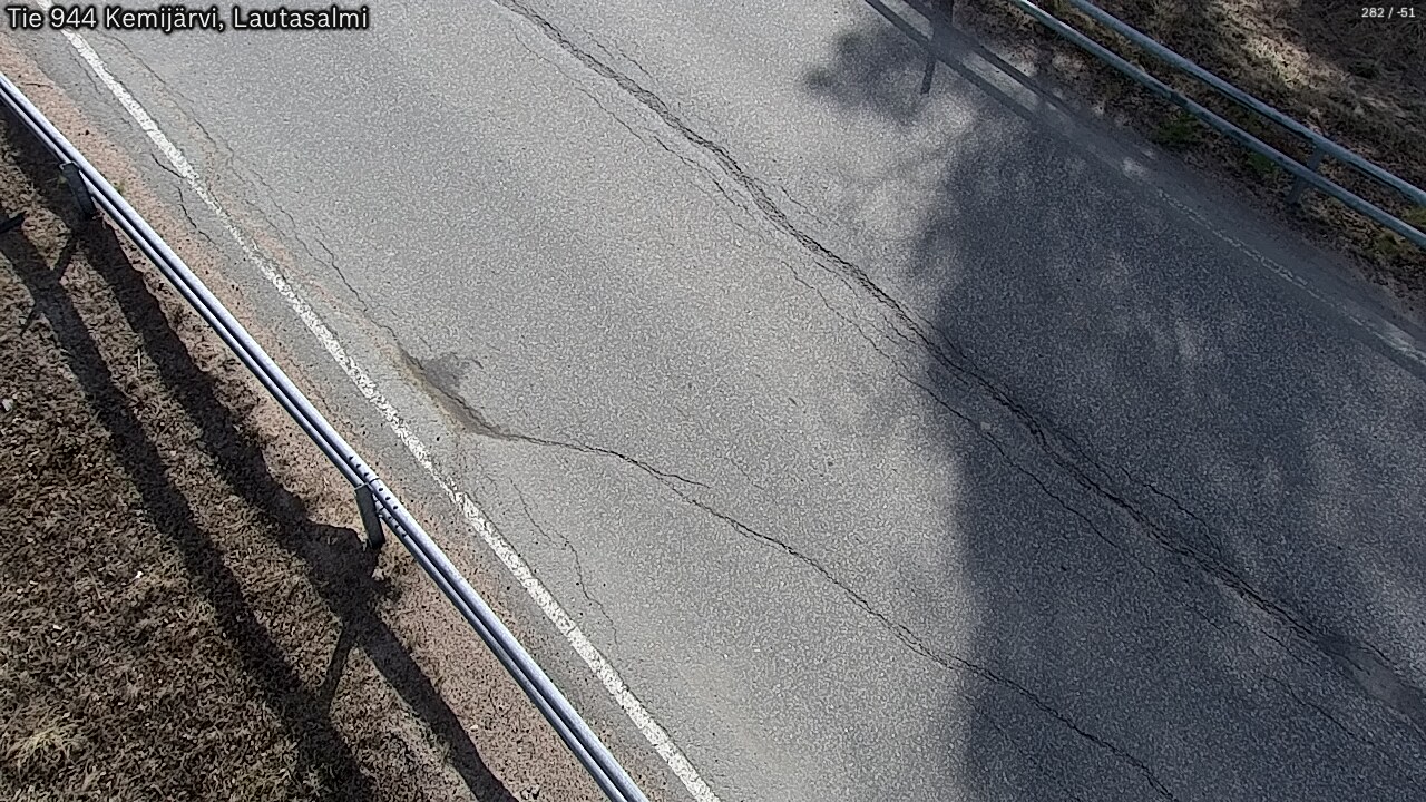 Weather Camera Image Väg 944 Kemijärvi, Lautasalmi, Kemijärvi, Lappi