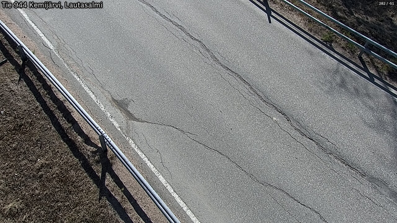 Weather Camera Image Väg 944 Kemijärvi, Lautasalmi, Kemijärvi, Lappi