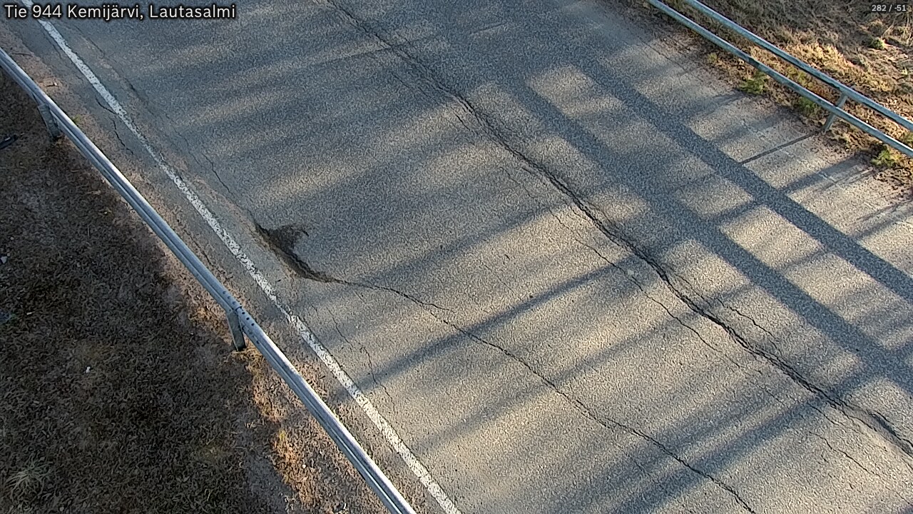 Weather Camera Image Väg 944 Kemijärvi, Lautasalmi, Kemijärvi, Lappi