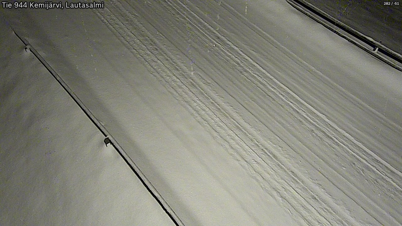 Weather Camera Image Road 944 Kemijärvi, Lautasalmi, Kemijärvi, Lappi