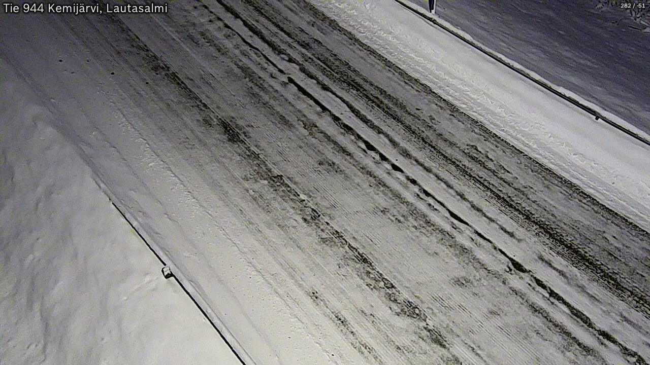 Kelikamerat Kuva Tie 944 Kemijärvi, Lautasalmi, Kemijärvi, Lappi