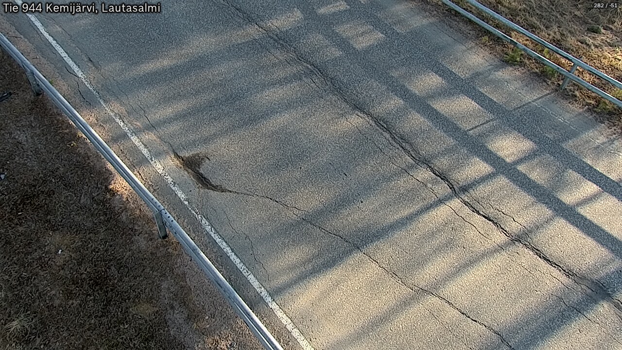 Weather Camera Image Väg 944 Kemijärvi, Lautasalmi, Kemijärvi, Lappi