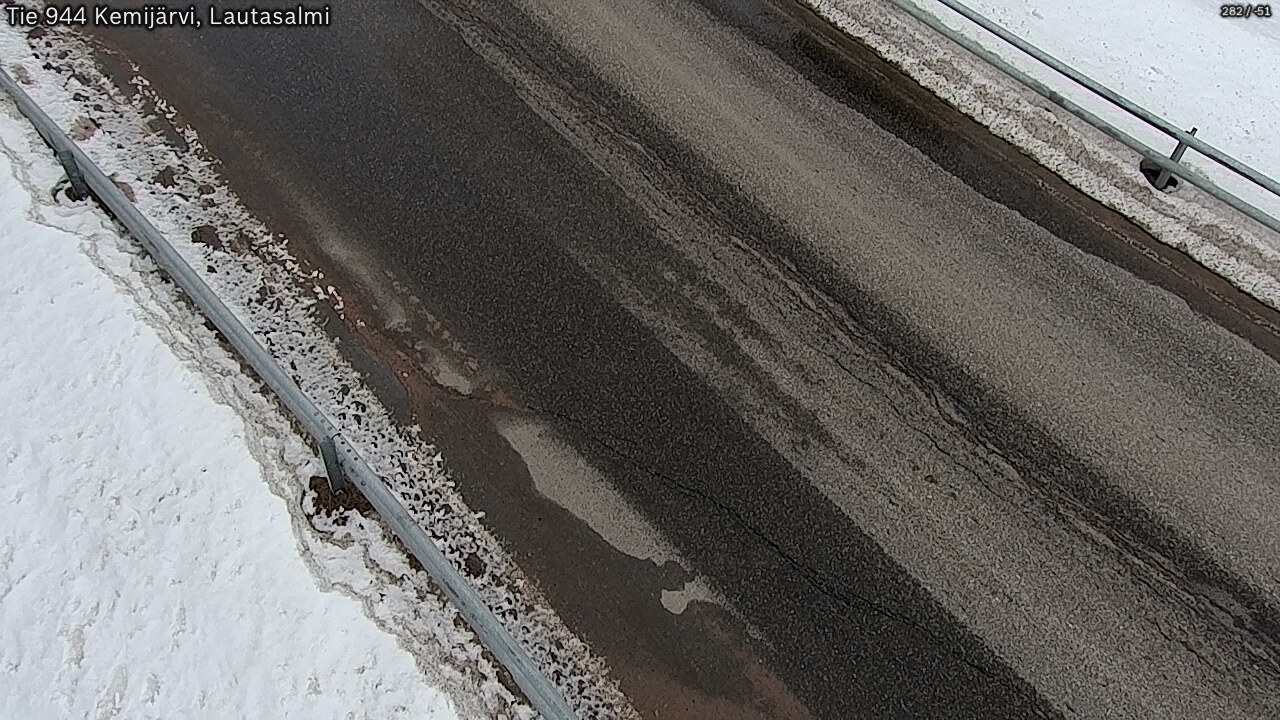 Weather Camera Image Road 944 Kemijärvi, Lautasalmi, Kemijärvi, Lappi
