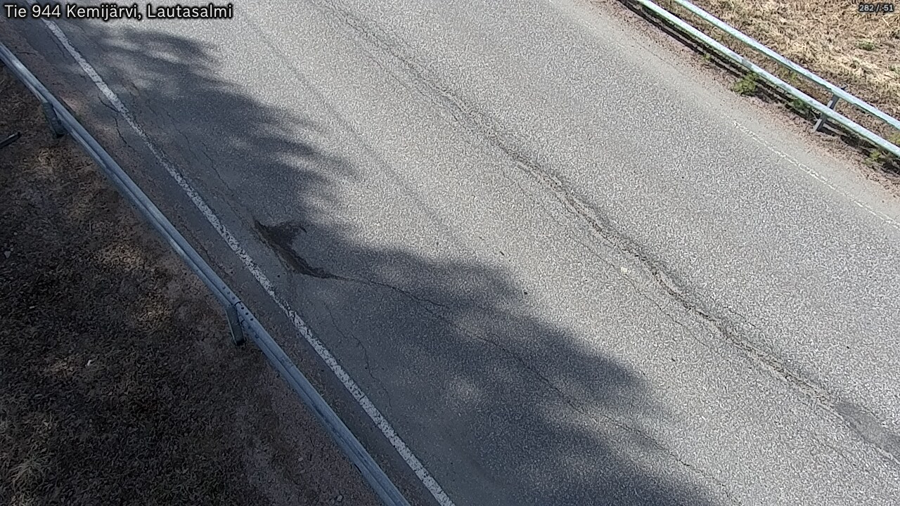 Weather Camera Image Väg 944 Kemijärvi, Lautasalmi, Kemijärvi, Lappi