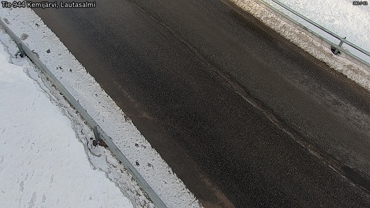 Weather Camera Image Road 944 Kemijärvi, Lautasalmi, Kemijärvi, Lappi