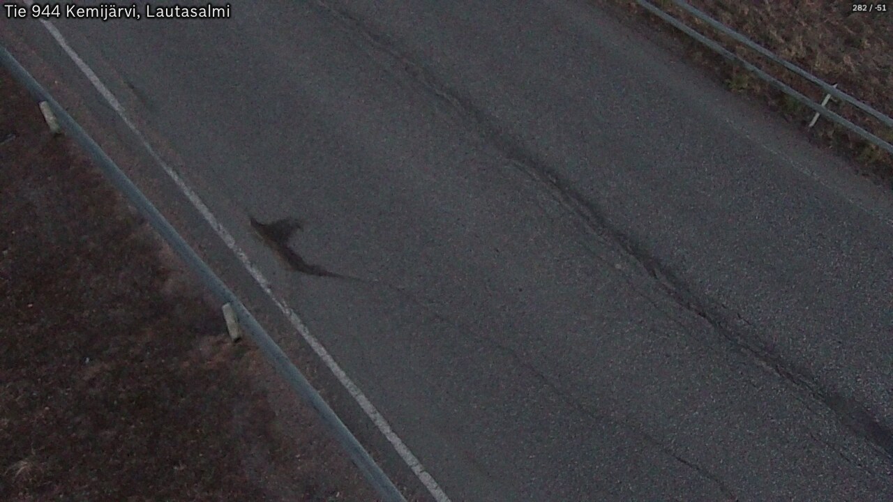 Weather Camera Image Road 944 Kemijärvi, Lautasalmi, Kemijärvi, Lappi