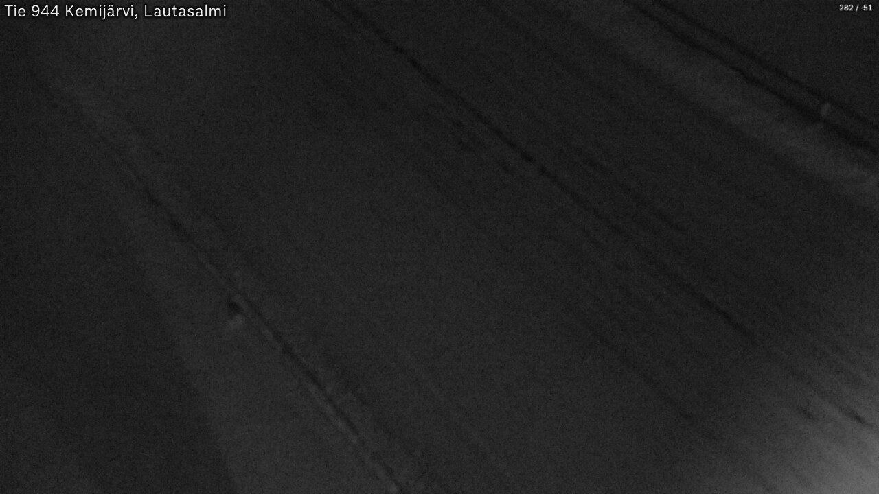 Weather Camera Image Road 944 Kemijärvi, Lautasalmi, Kemijärvi, Lappi