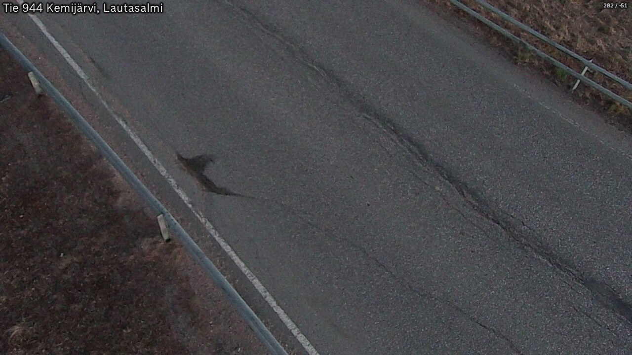 Weather Camera Image Road 944 Kemijärvi, Lautasalmi, Kemijärvi, Lappi