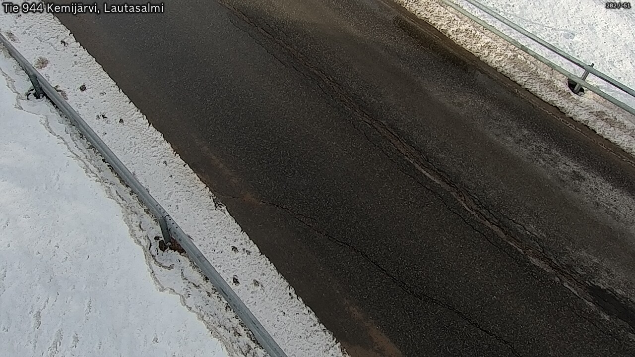 Weather Camera Image Road 944 Kemijärvi, Lautasalmi, Kemijärvi, Lappi