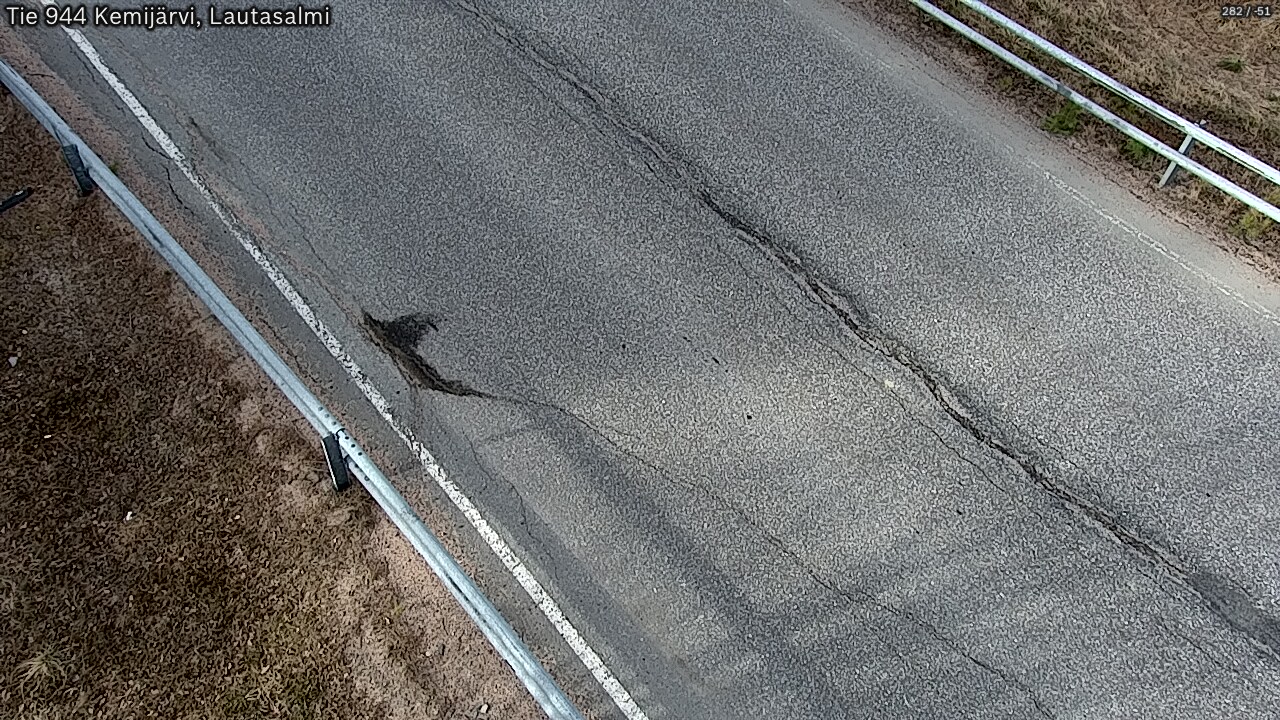Weather Camera Image Väg 944 Kemijärvi, Lautasalmi, Kemijärvi, Lappi