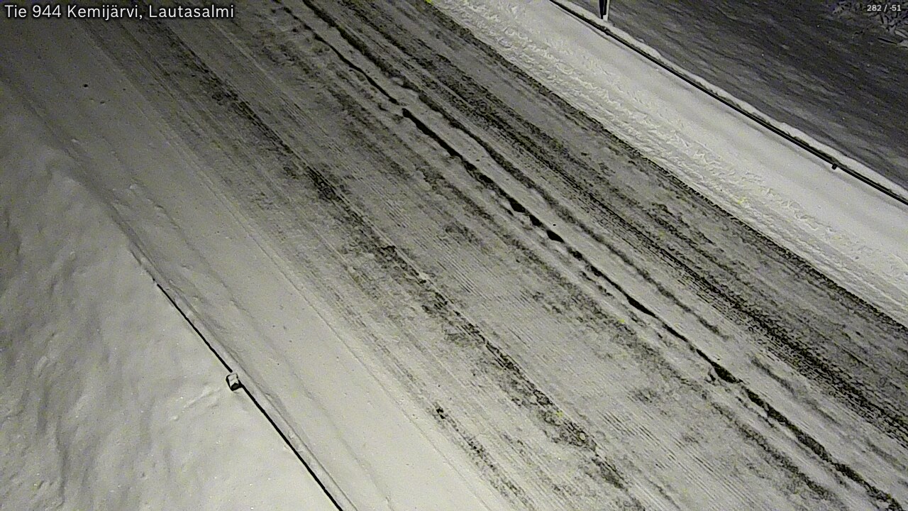 Kelikamerat Kuva Tie 944 Kemijärvi, Lautasalmi, Kemijärvi, Lappi