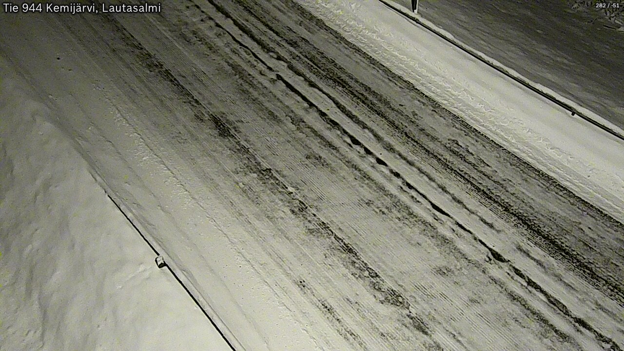 Kelikamerat Kuva Tie 944 Kemijärvi, Lautasalmi, Kemijärvi, Lappi