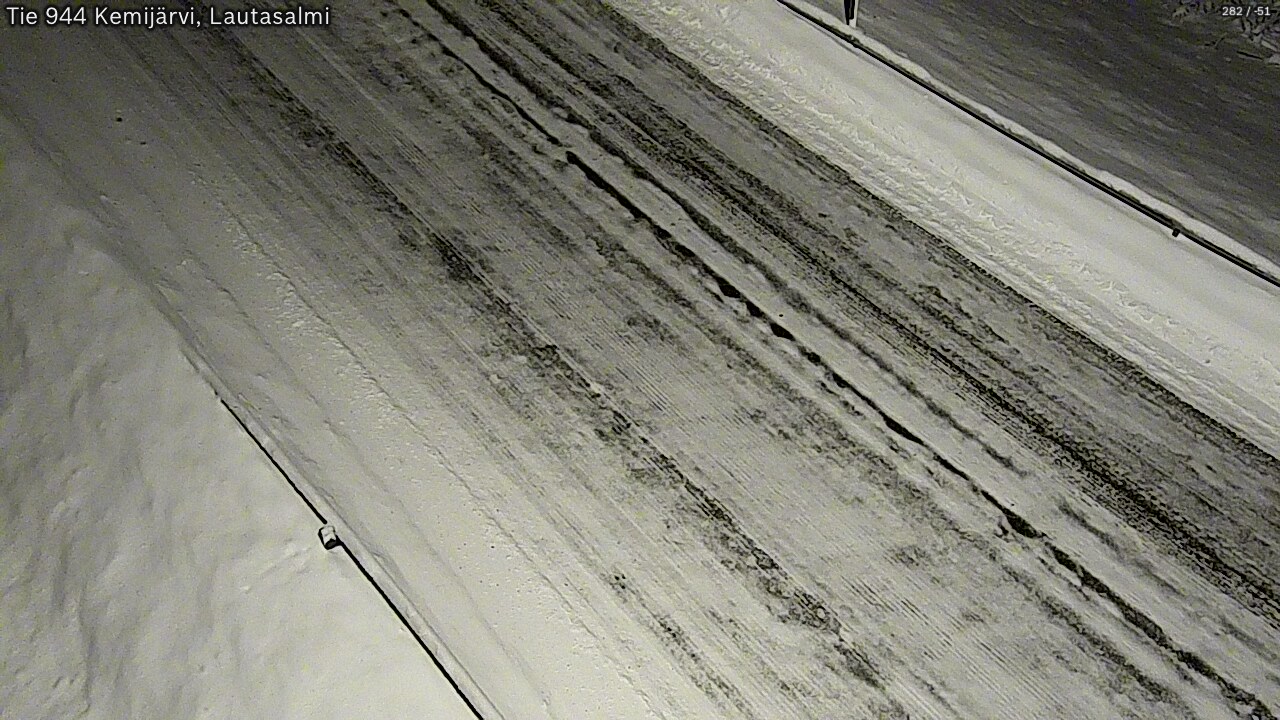 Kelikamerat Kuva Tie 944 Kemijärvi, Lautasalmi, Kemijärvi, Lappi