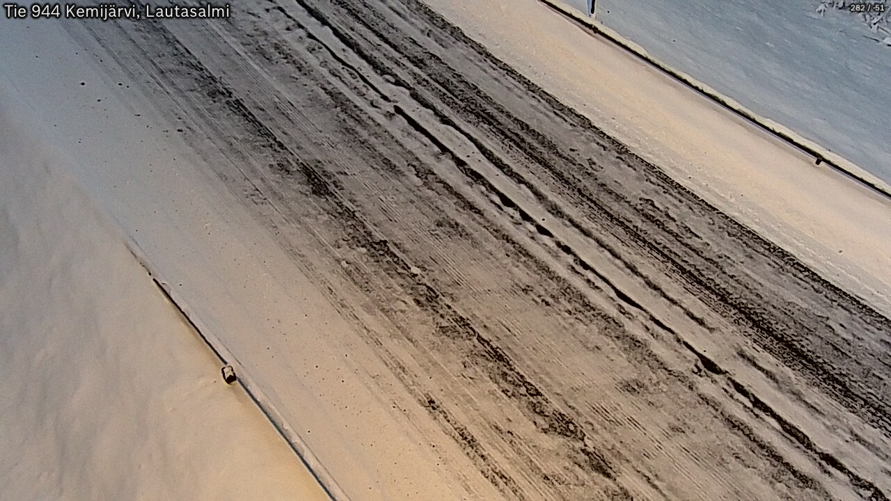 Kelikamerat Kuva Tie 944 Kemijärvi, Lautasalmi, Kemijärvi, Lappi