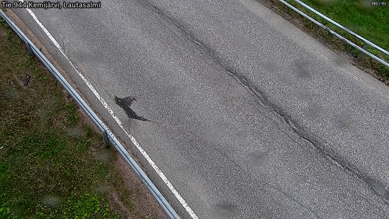 Weather Camera Image Väg 944 Kemijärvi, Lautasalmi, Kemijärvi, Lappi