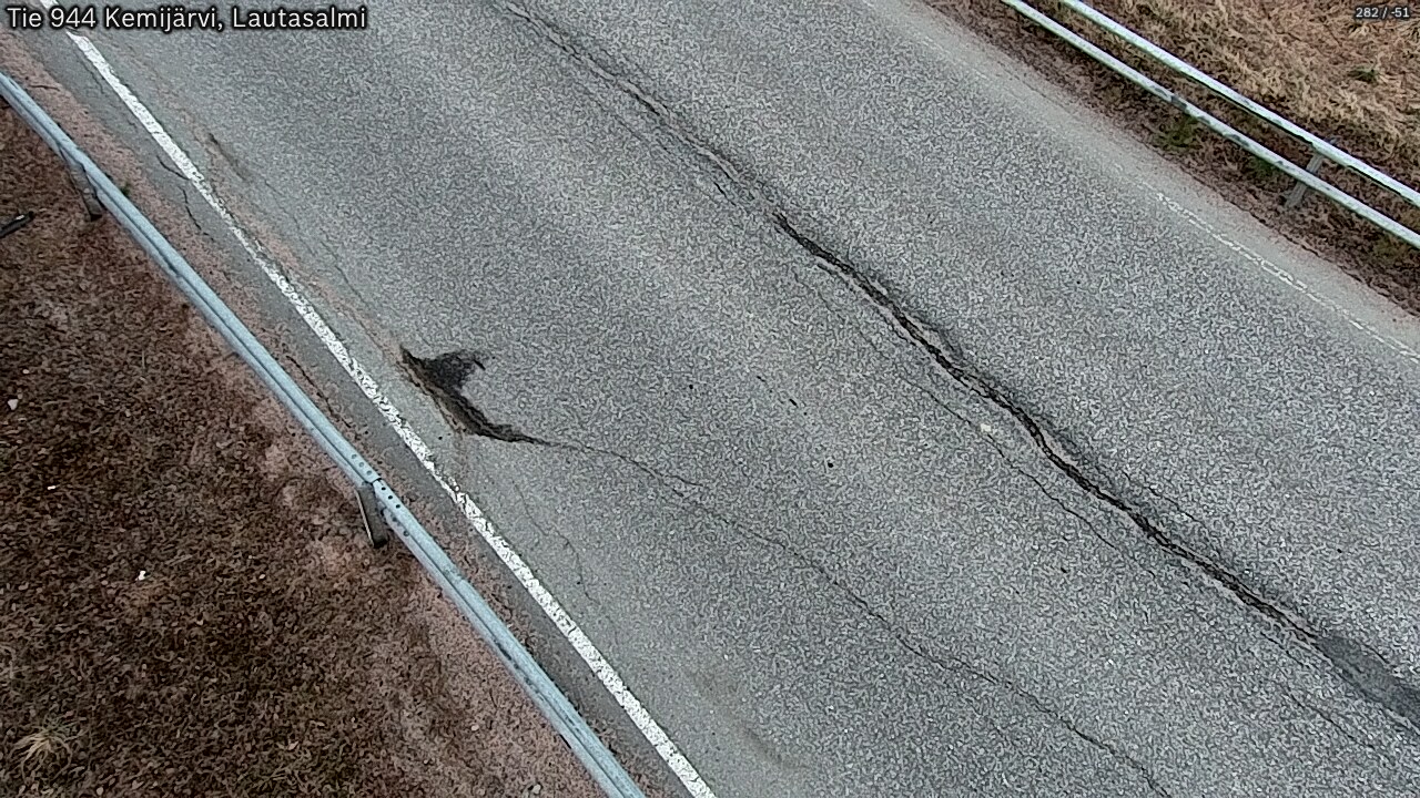 Weather Camera Image Väg 944 Kemijärvi, Lautasalmi, Kemijärvi, Lappi