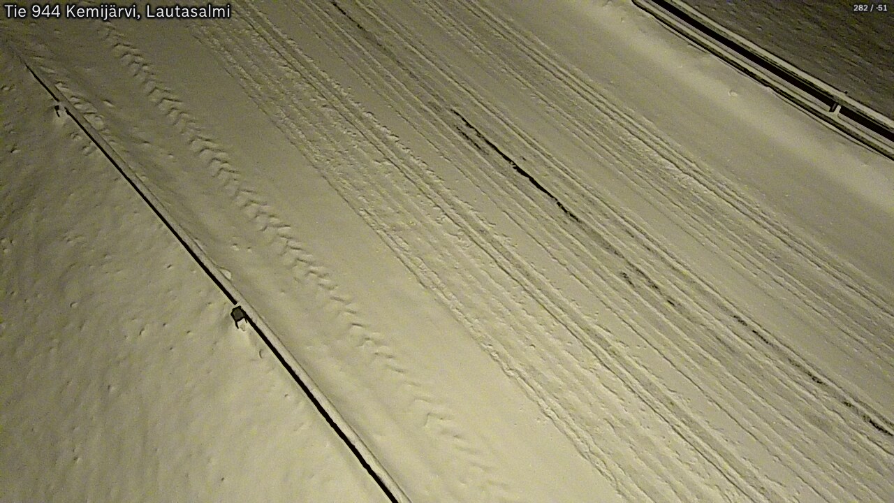 Kelikamerat Kuva Tie 944 Kemijärvi, Lautasalmi, Kemijärvi, Lappi