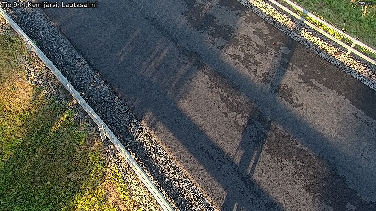Weather Camera Image Väg 944 Kemijärvi, Lautasalmi, Kemijärvi, Lappi
