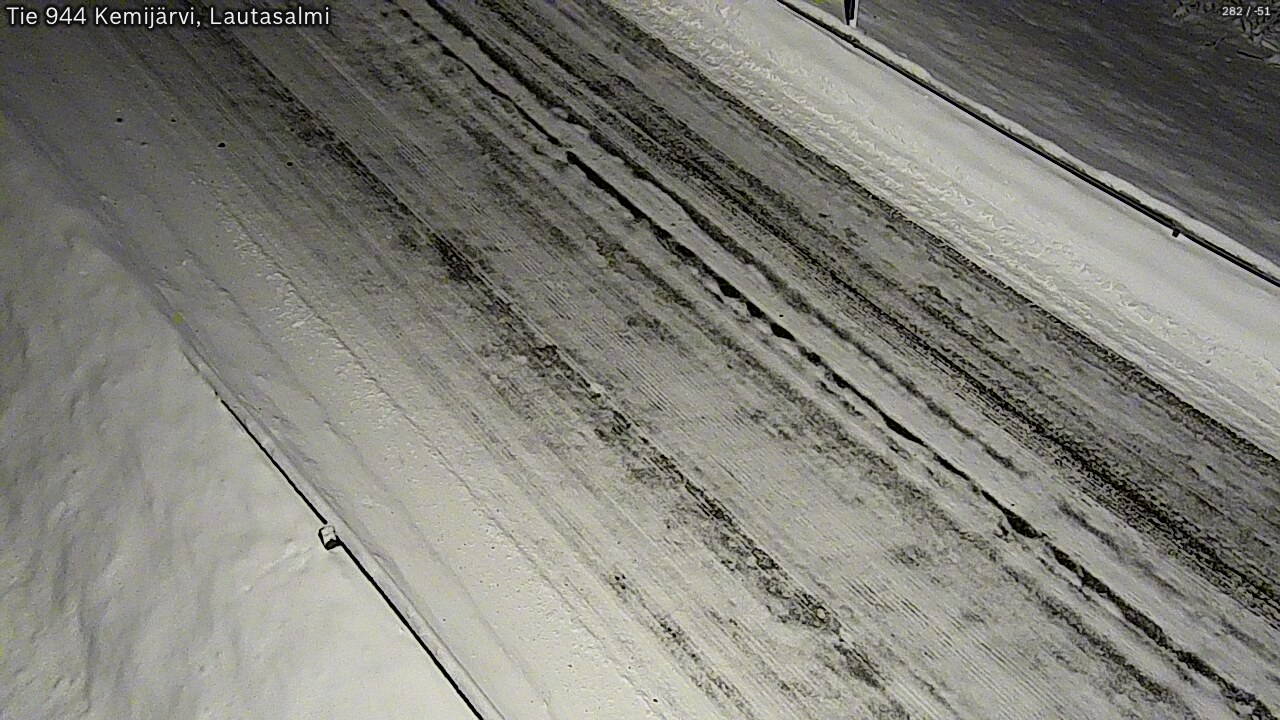 Kelikamerat Kuva Tie 944 Kemijärvi, Lautasalmi, Kemijärvi, Lappi
