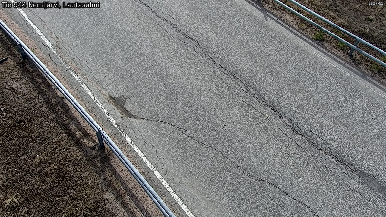 Weather Camera Image Väg 944 Kemijärvi, Lautasalmi, Kemijärvi, Lappi