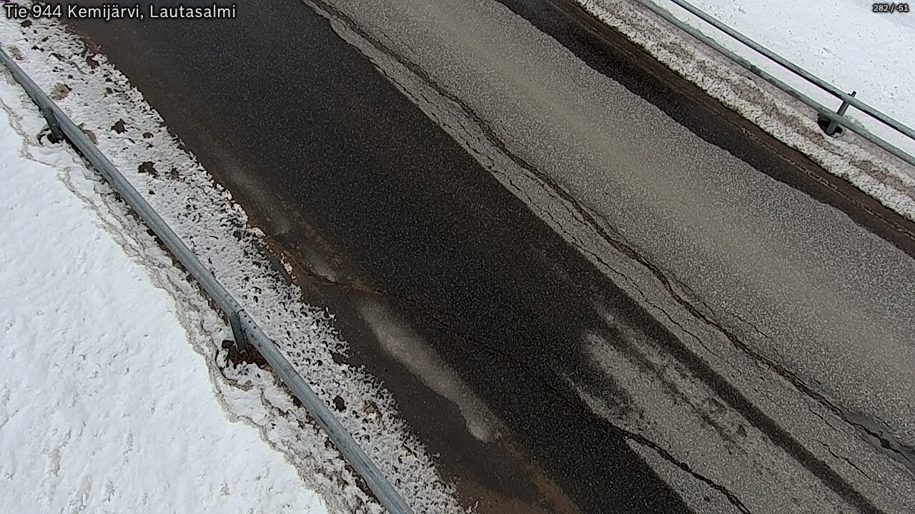 Weather Camera Image Road 944 Kemijärvi, Lautasalmi, Kemijärvi, Lappi