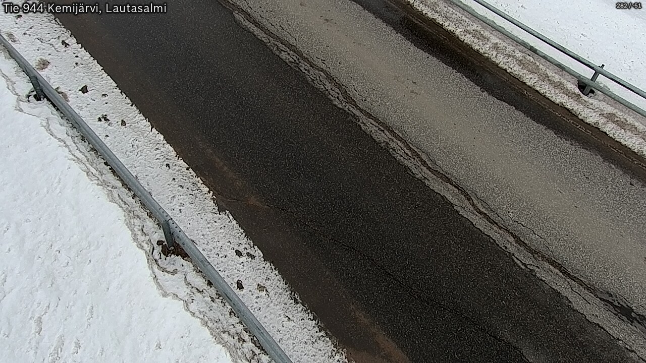 Weather Camera Image Road 944 Kemijärvi, Lautasalmi, Kemijärvi, Lappi