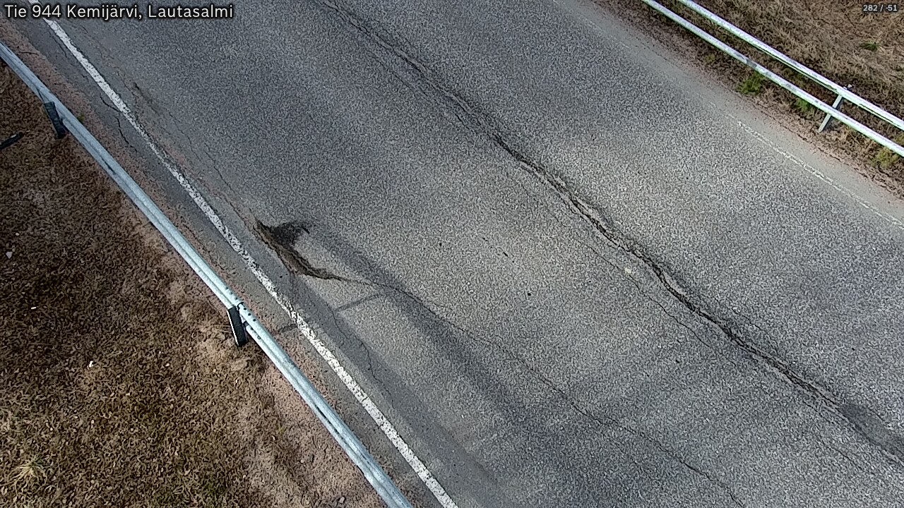Weather Camera Image Väg 944 Kemijärvi, Lautasalmi, Kemijärvi, Lappi
