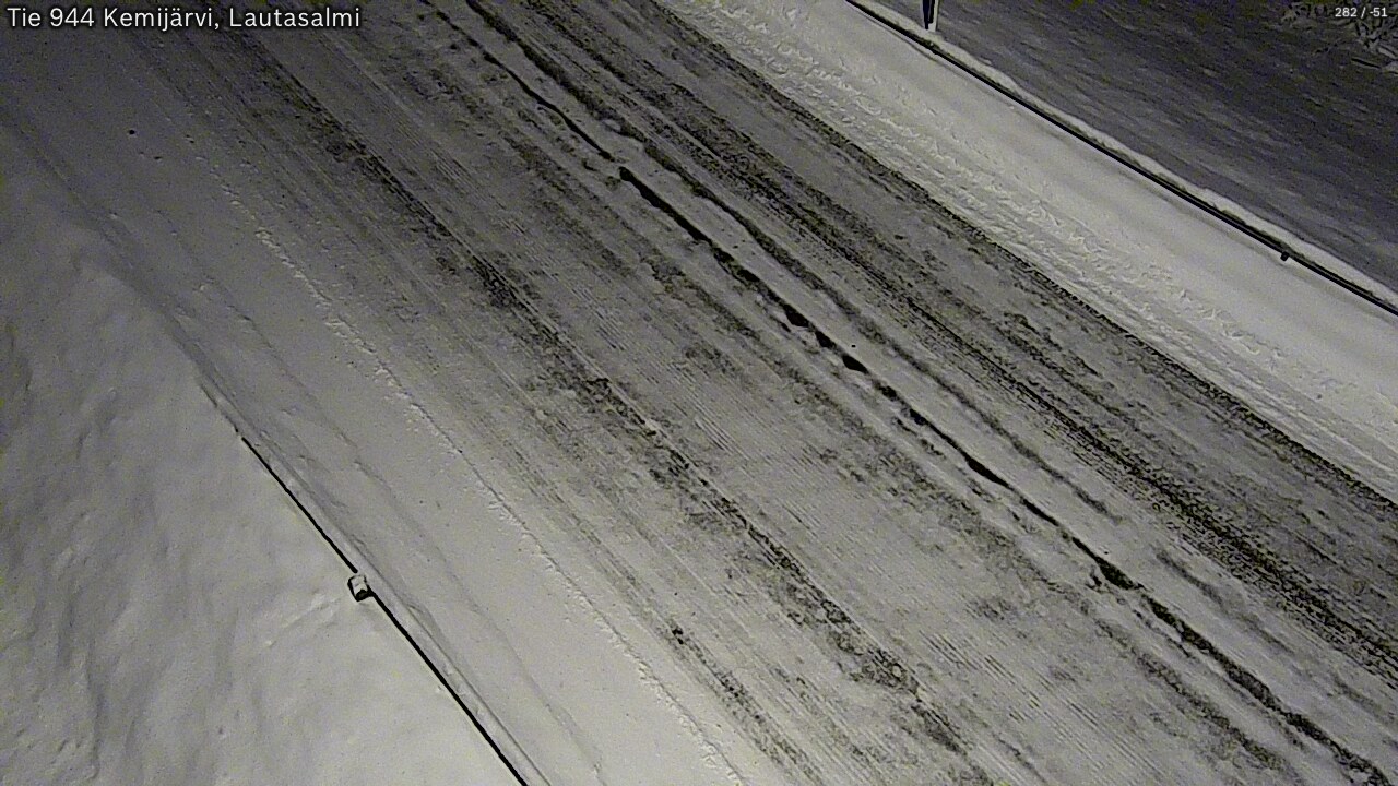 Kelikamerat Kuva Tie 944 Kemijärvi, Lautasalmi, Kemijärvi, Lappi