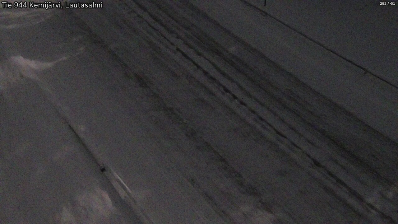 Kelikamerat Kuva Tie 944 Kemijärvi, Lautasalmi, Kemijärvi, Lappi