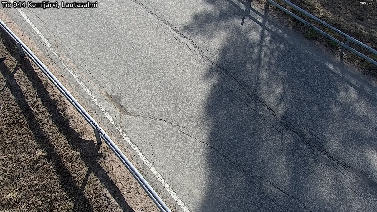 Weather Camera Image Väg 944 Kemijärvi, Lautasalmi, Kemijärvi, Lappi