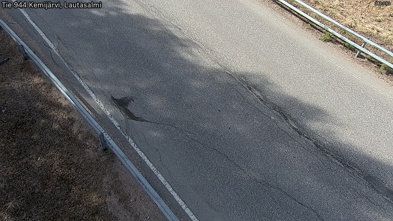 Weather Camera Image Väg 944 Kemijärvi, Lautasalmi, Kemijärvi, Lappi