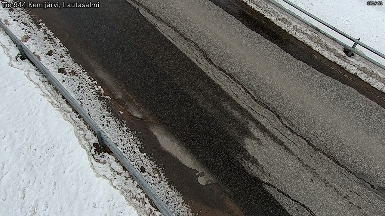 Weather Camera Image Road 944 Kemijärvi, Lautasalmi, Kemijärvi, Lappi