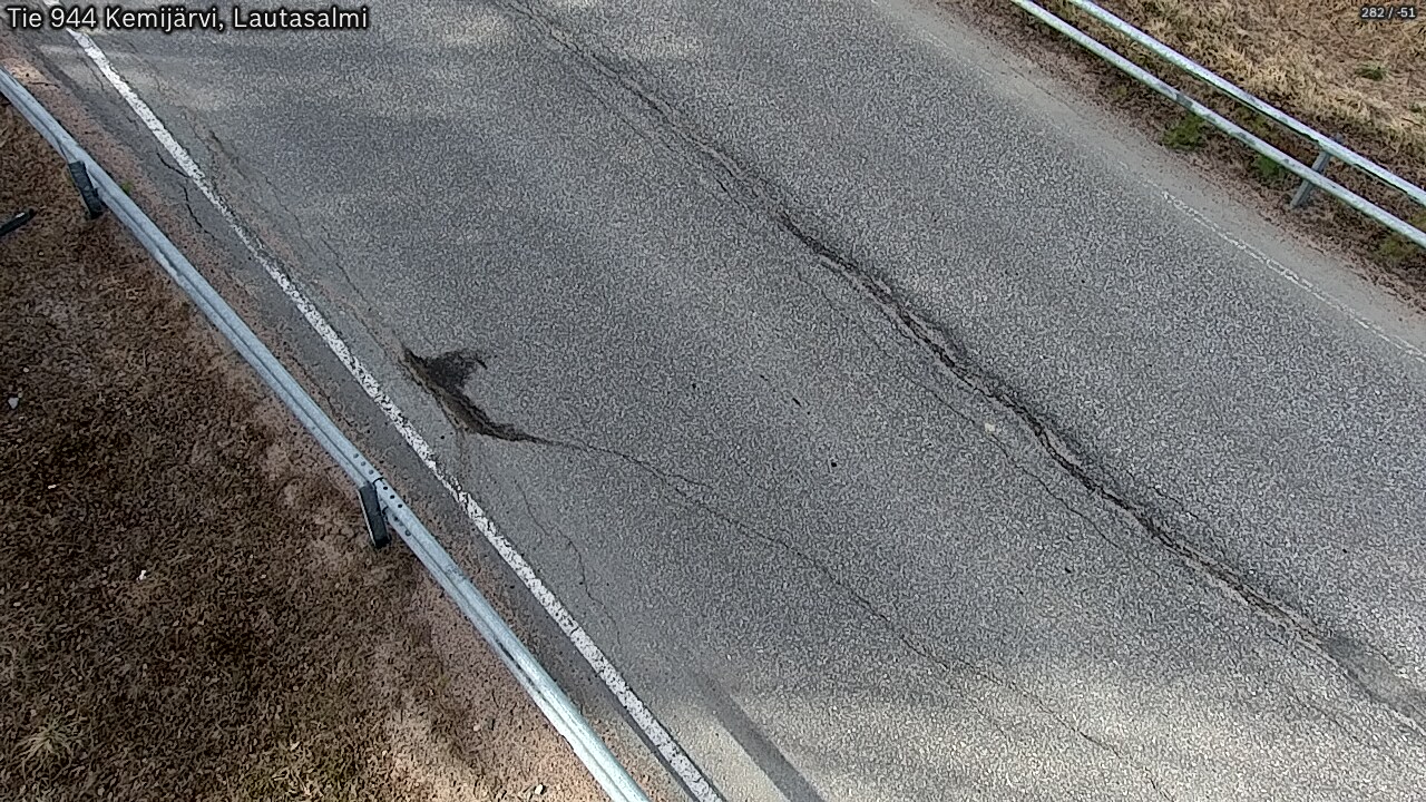 Weather Camera Image Väg 944 Kemijärvi, Lautasalmi, Kemijärvi, Lappi